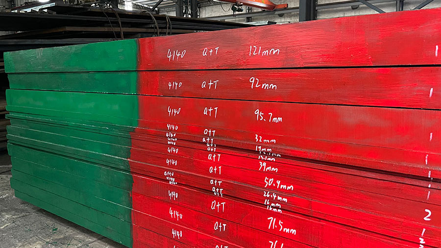 4140 steel sheet in Hot-rolled, Q+T (prehard), or annealed condition. We offer AISI 4140 steel plates in the exact condition you need, for different applications.